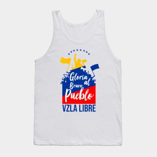 Gloria al bravo pueblo Tank Top